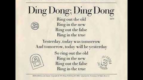 Ding Dong Ding Dong