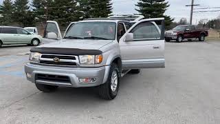 2000 Toyota 4Runner LTD 4x4 with 194k miles priced at $5770