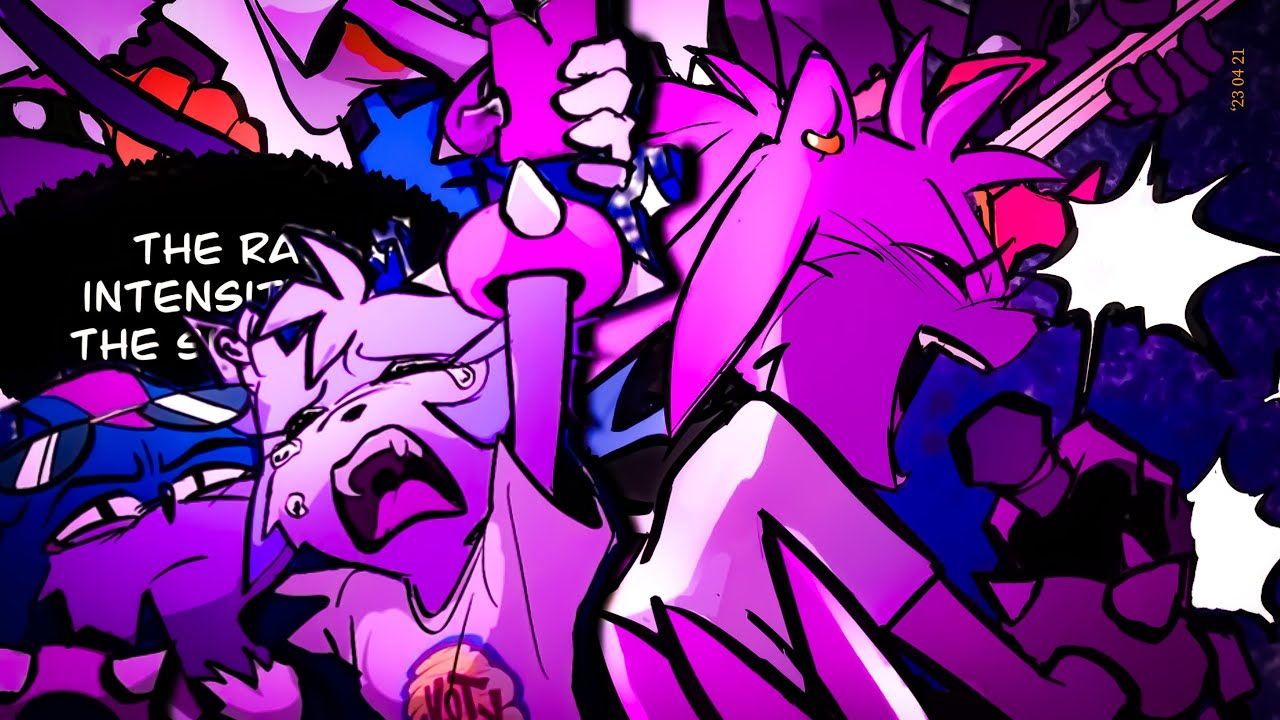 Amy & Shadow's Rocking Night Out🤘🩷 (SHADAMY COMIC DUB)