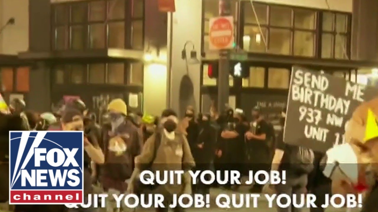 Rioters gathered outside of Portland mayor's home demanding resignation