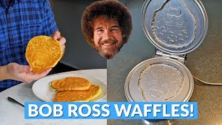 Bob Ross Waffle Maker