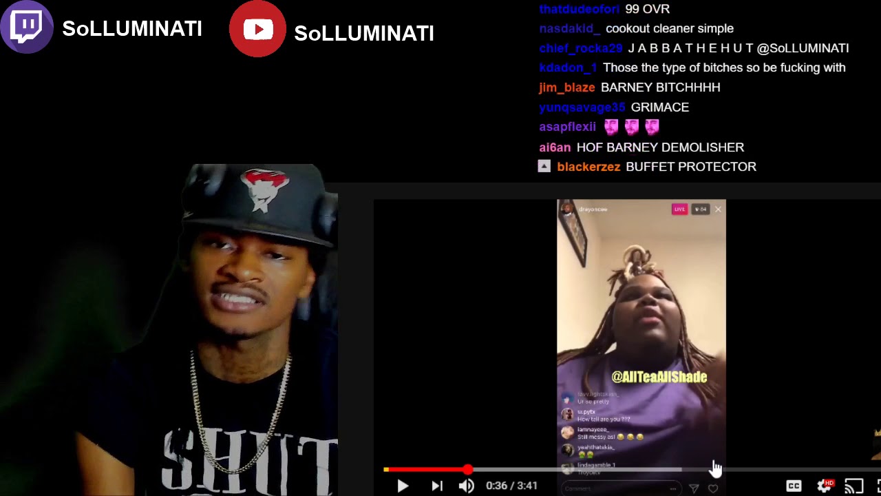 Solluminati Reacts To Drayonce *LosPollos* Sister