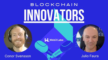 Blockchain Innovators - Conor Svensson and Julio Faura