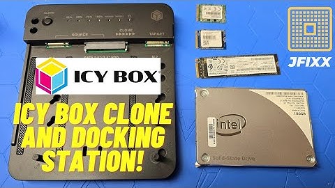 Tool Talk - ICY BOX Clone and Docking Station