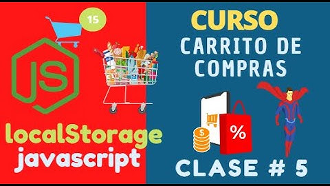 CLASE # 5 - CARRITO DE COMPRAS CON JAVASCRIPT- #localstorage | 👌ELIMINAR EL PRODUCTO DEL CARRITO.