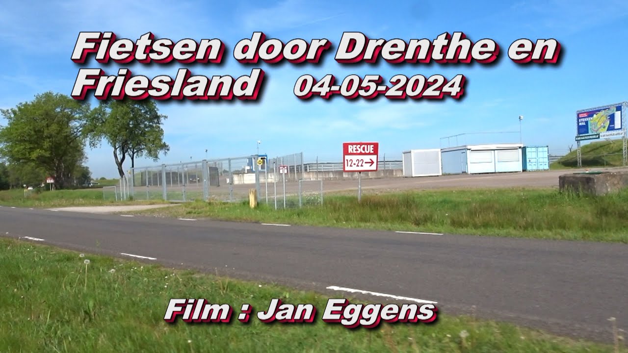 Fietsen door Drenthe en Friesland 04 05 2024