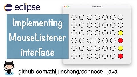 JPBE011: Implementing MouseListener interface