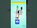Airplane LED Strobe Effect flasher | Optocoupler + Capacitor #Shorts