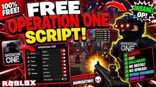 Famous (FREE) Roblox Operation One Script! Profile