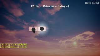 [ADOFAI Custom Clear] E0ri4 - Rainy Gate (simple) [Map by NumbEr07]