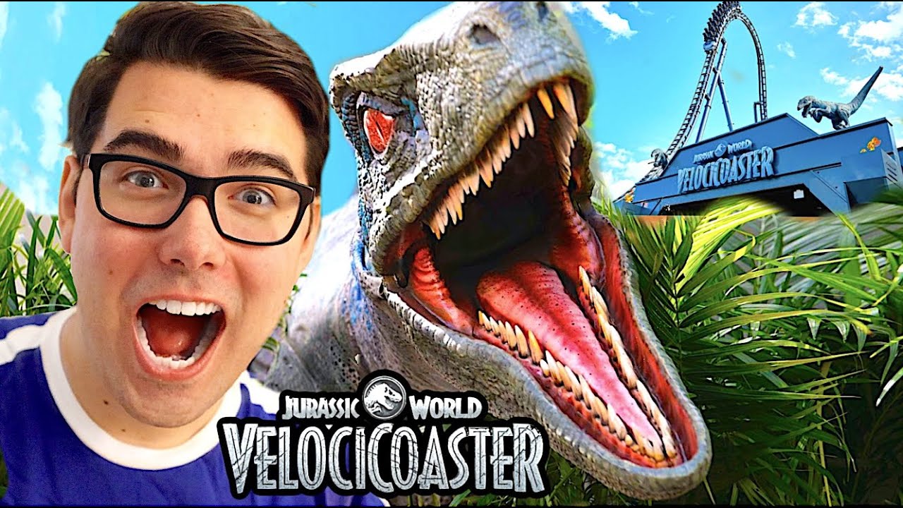 VELOCIOASTER BACKSTAGE TOUR, Easter Eggs, Jurassic World Secrets | Universal Studios Orlando