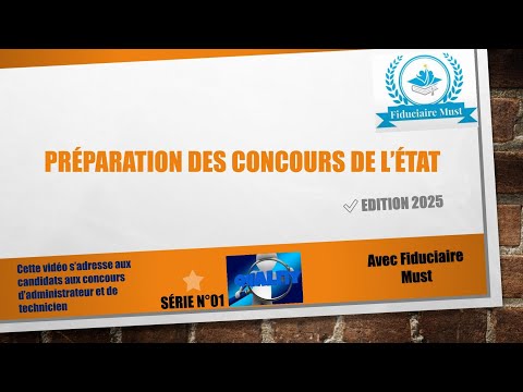 للاستعداد الجيد لمباراة الوظيفة العمومية لمتصرفين والتقنيين جميع القطاعات