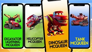 Excavator Lightning Mcqueen Helicopter Mcqueen Dinosaur Mcqueen Tank Mcqueen Tiles Hop Ede