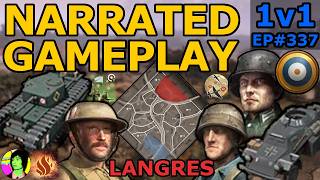 CoH3 | Fire the Attacking Spirit | Narrated Gameplay 1v1 British Forces EP#337