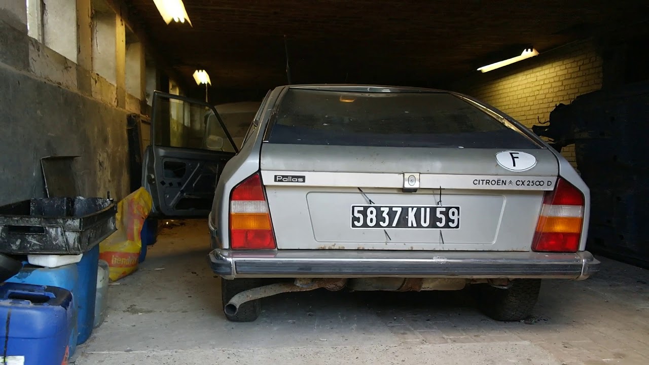 Citroën CX 25D pallas 1979 start
