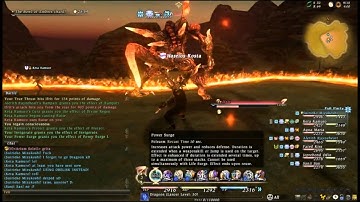 Final Fantasy XIV 1.0. Nekid Ifrit Battle [Bliss Linkshell]