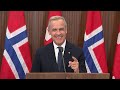 Canada, Norway reaffirm commitment to Arctic security and research | FULL