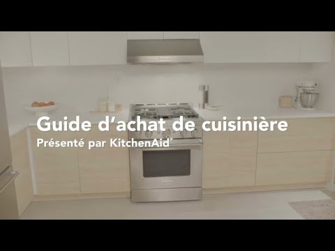 Guide d'achat de cuisinière par KitchenAid®