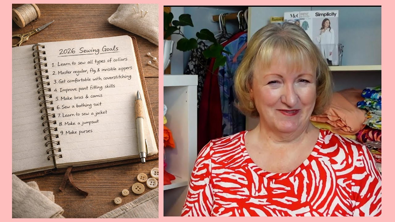 Мои цели в шитье на 2026 год | Навыки, которые я наконец-то осваиваю