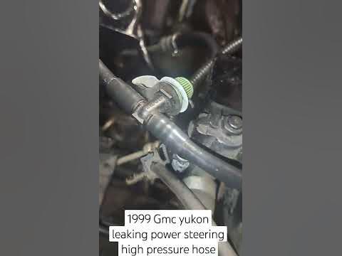 1999 Gmc yukon Leaking power steering #automobile - YouTube