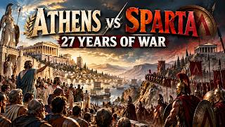 Why ATHENS and SPARTA Fought for 27 Years — The War That Destroyed Greece | History For Sleep