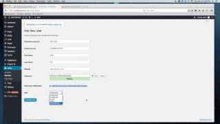 How to add a new user in wordpress | 2017