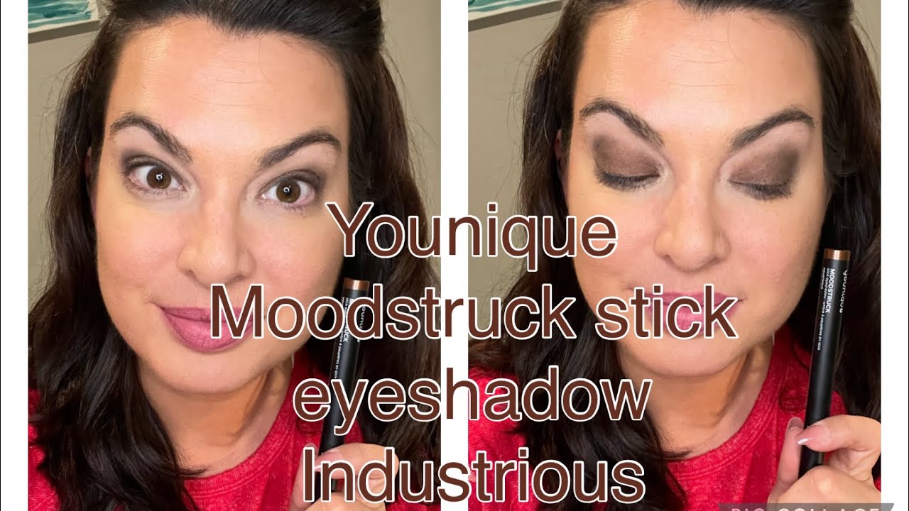 Younique MOODSTRUCK stick eyeshadow Industrious YouTube