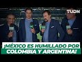 ¡BAÑO DE HUMILDAD! La Conmebol HUMILLA a México en la mayor y en la Sub-20 | Resumen Línea de 4
