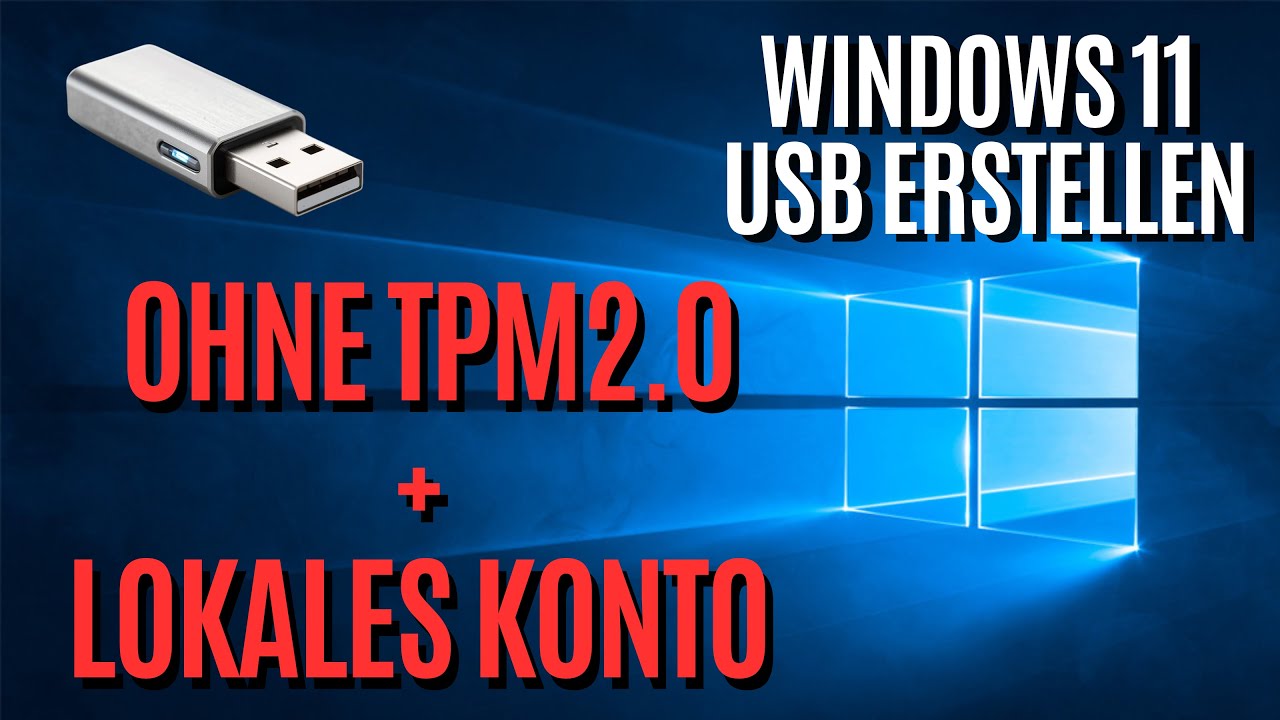 Windows 11 auf alter Hardware installieren – OHNE TPM 2.0, OHNE Microsoft-Konto & komplett offline!