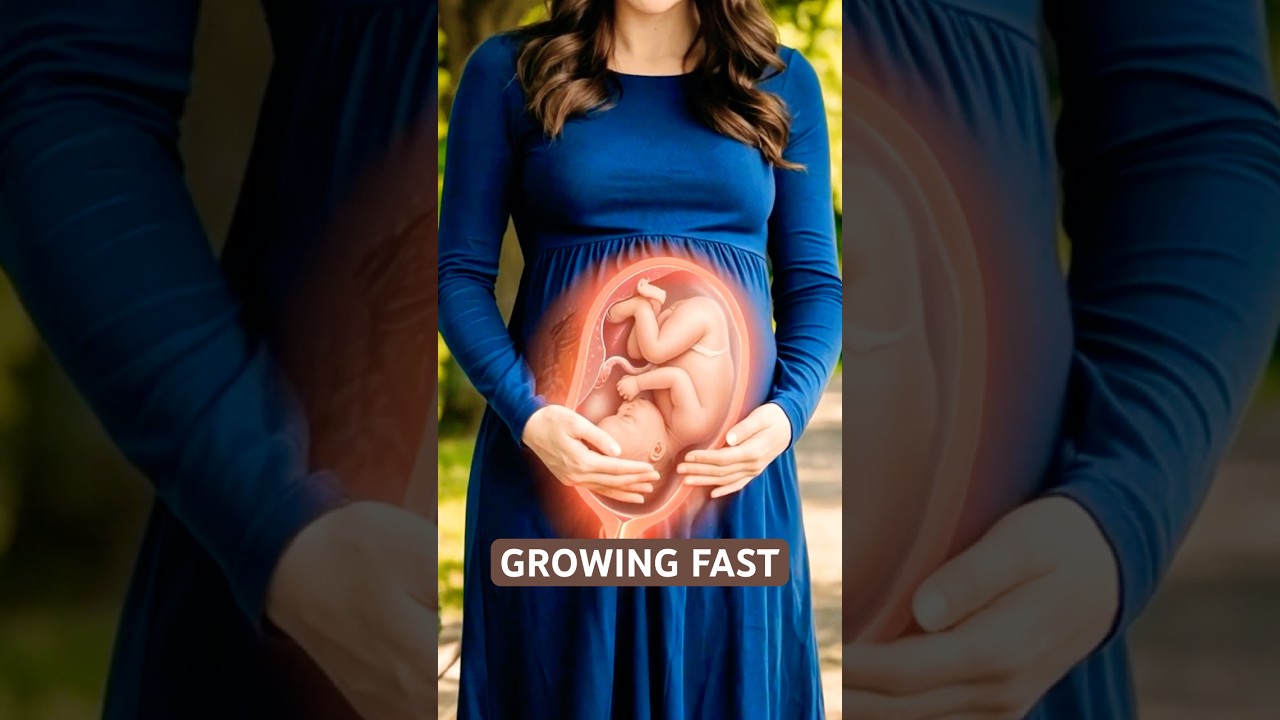 Week 30 of Pregnancy — Your Baby's Brain Is Growing Fast 🧠#WoowHoow #wowhow