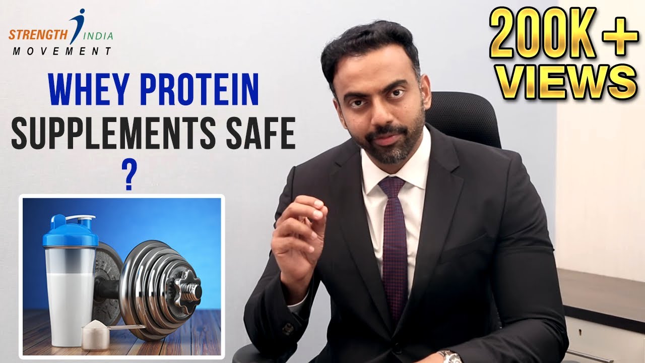 WHEY PROTEIN SUPPLEMENTS SAFE ? | Health | SUPPLEMENTS | Dr Ashwin ...