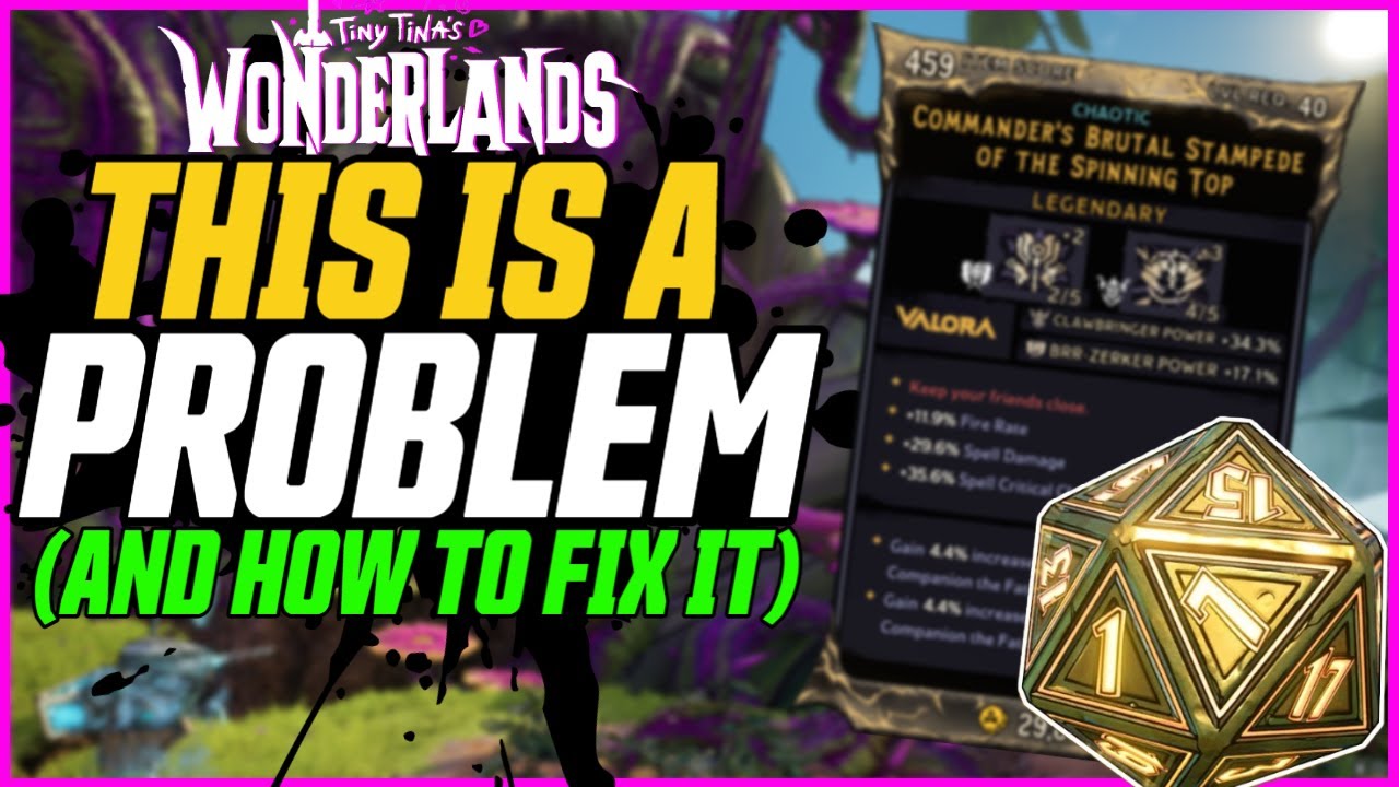 New Stampede Classmod Is A Problem! RNG in Tiny Tina's Wonderlands (And How To Fix It)