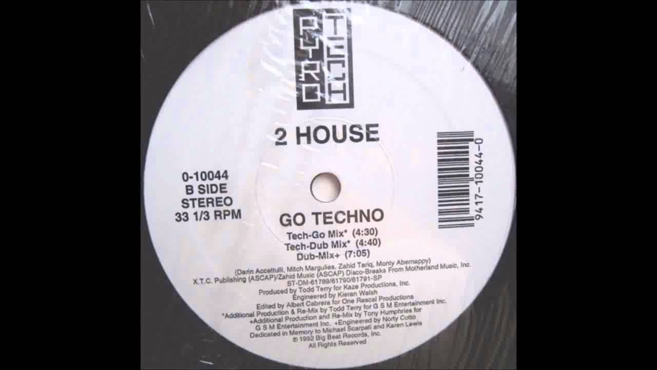 (1992) 2 House - Go Techno [Tony Humphries Dub-Mix RMX] - YouTube