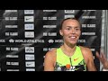 Wilma Nielsen After Storming To Women's 1500m Victory | 2026 Prefontaine Classic
