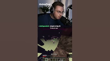 Ohnepixel Reacts to a Minecraft Run That Was One Step from WR #ohnepixel #ohnepixelfunny #minecraft