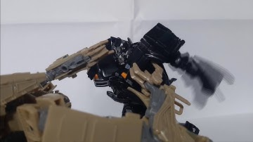 Ironhide v Bonecrusher, Transformers Stop Motion