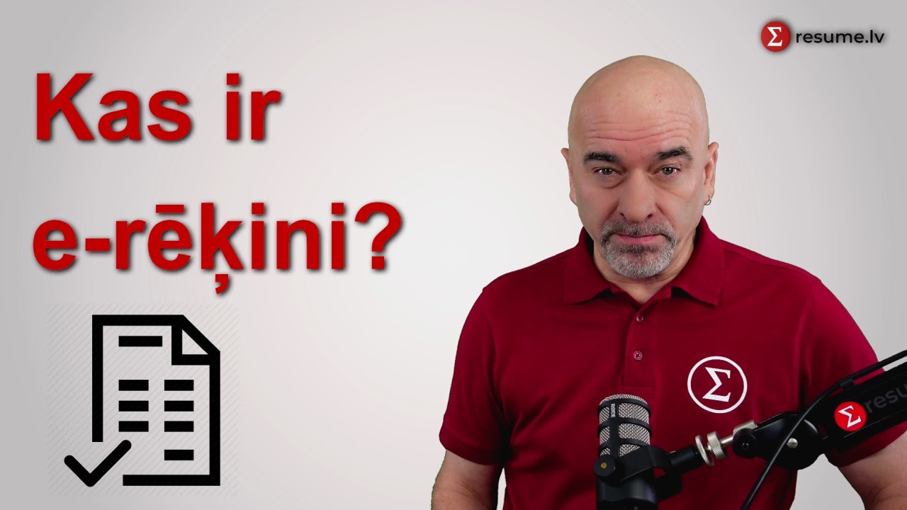 Kas ir e-rēķini?