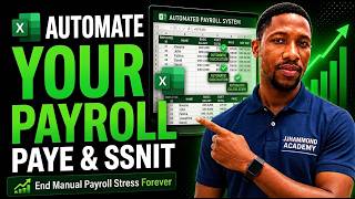 How to Automate Payroll Calculations in Excel | PAYE & SSNIT
