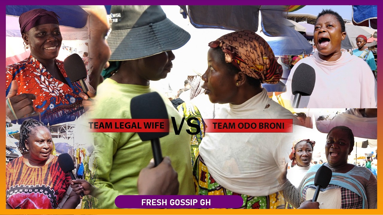 Eeei Some Akosua Serwaa & Odobroni Supporters Trade Blows At Blue Light Market Over Lumba’s Funeral
