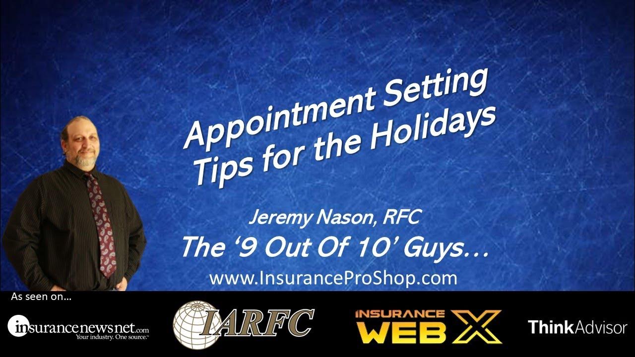 Appointment Setting Tips - Holidays Momentum - YouTube