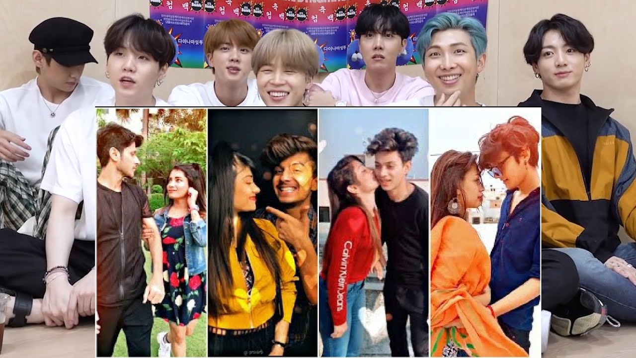 BTS REACTION ROMANTIC TIKTOK COUPLE💑❤GOALS 2024 | Best Musically Relationship❤Goals | Cute