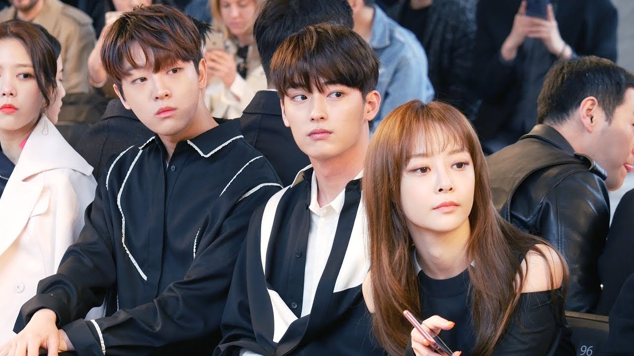 마이틴 MYTEEN 태빈, 준섭, 멜로디데이 MelodyDay 유민, 차희(런웨이) _ DAILY MIRROR LE YIEL _ 2018 헤라 서울패션위크 DAY1 _ DDP