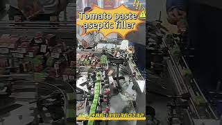 Tomato paste aseptic filling machine #machine #factory #saucefillingmachine