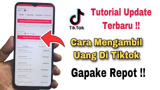 Cara Mengambil Uang Di Tiktok