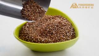 Expanded vermiculite