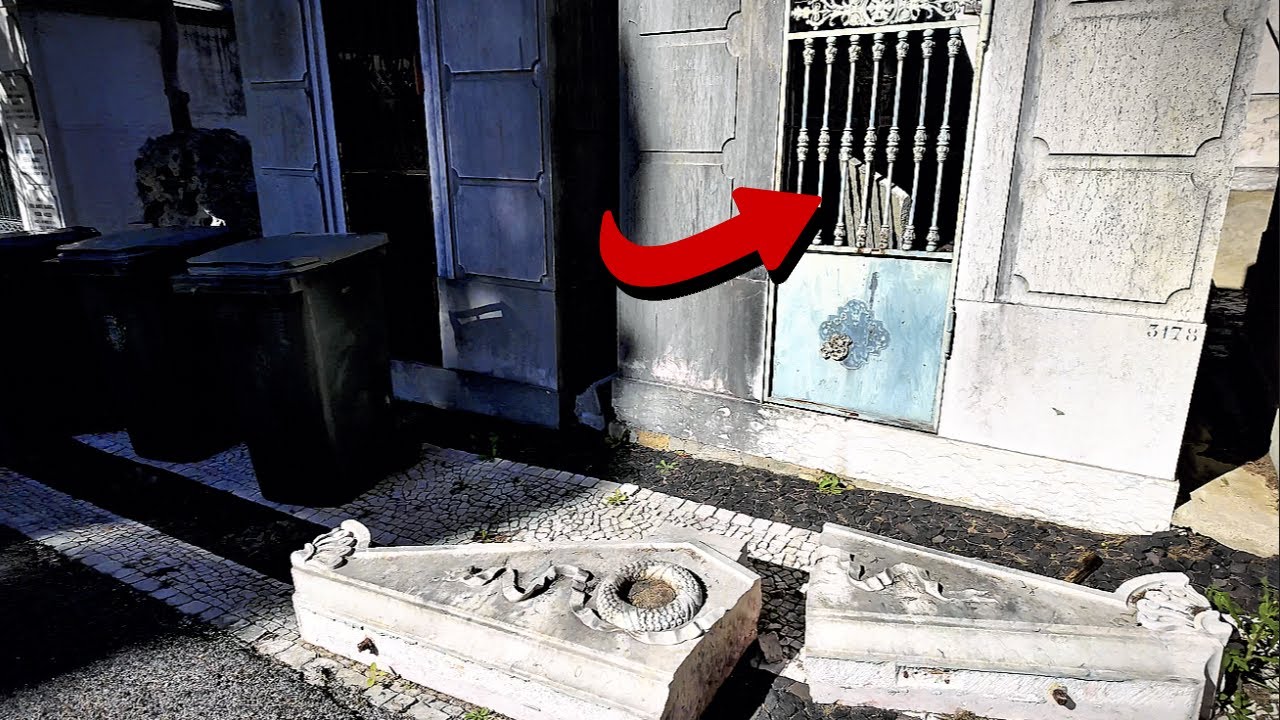 Chilling Discovery in an Abandoned Mausoleum-  Collapsed and Crushed!