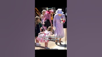The moment the Queen broke tradition for Diana 💔#diana #princess #queenelizabeth#royal#royalfamily
