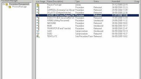 TIBCO iProcess - SQL PlugIn