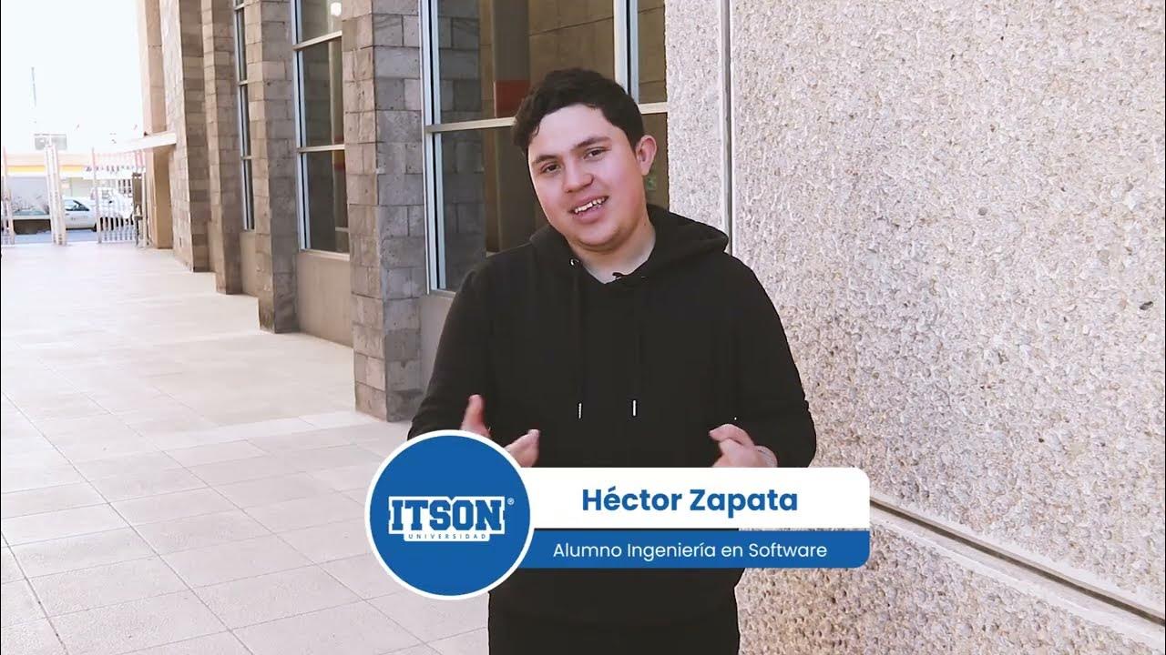 Héctor Zapata, estudiante de Ingeniería en Software YouTube