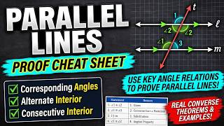 Geometry - Proving Lines Parallel